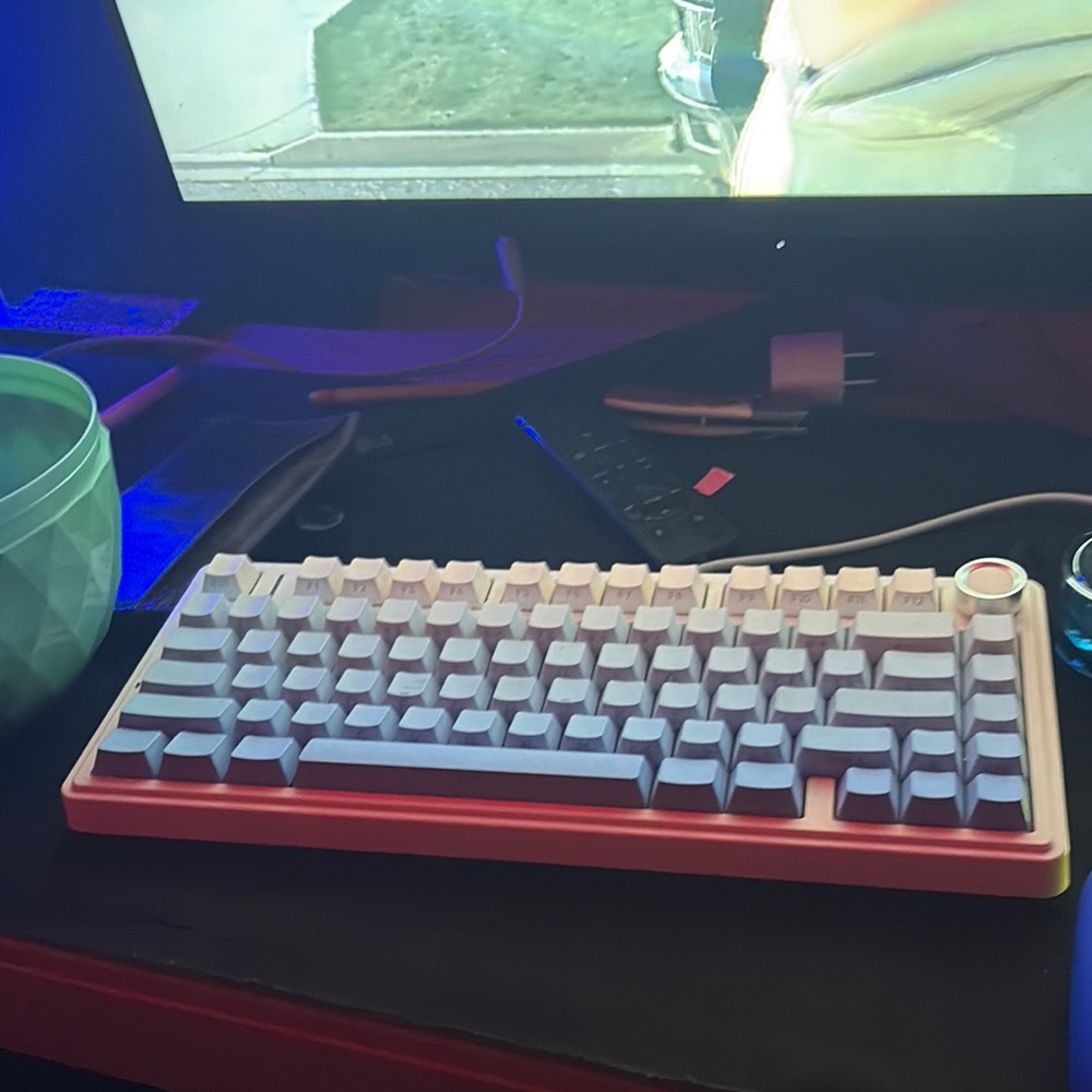 White Mechanical Keyboard
